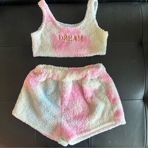 SHEIN Pastel Fuzzy Set